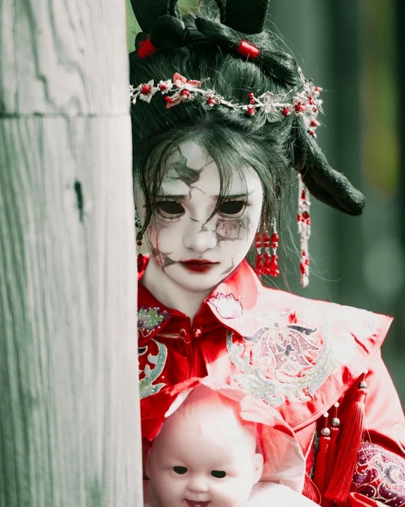 Cosplay ma nữ hình ảnh ma mị đậm chất nghệ thuật