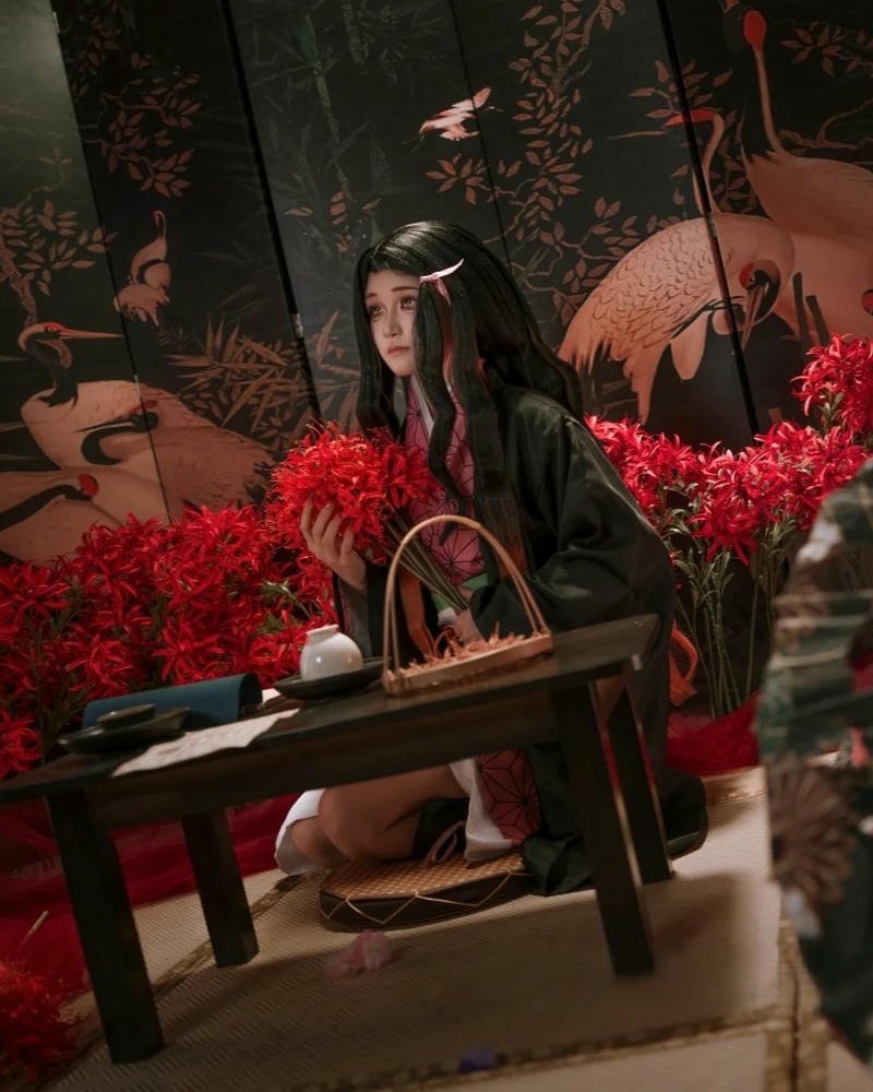 Cosplay nezuko phong cách biến hóa đa dạng hấp dẫn