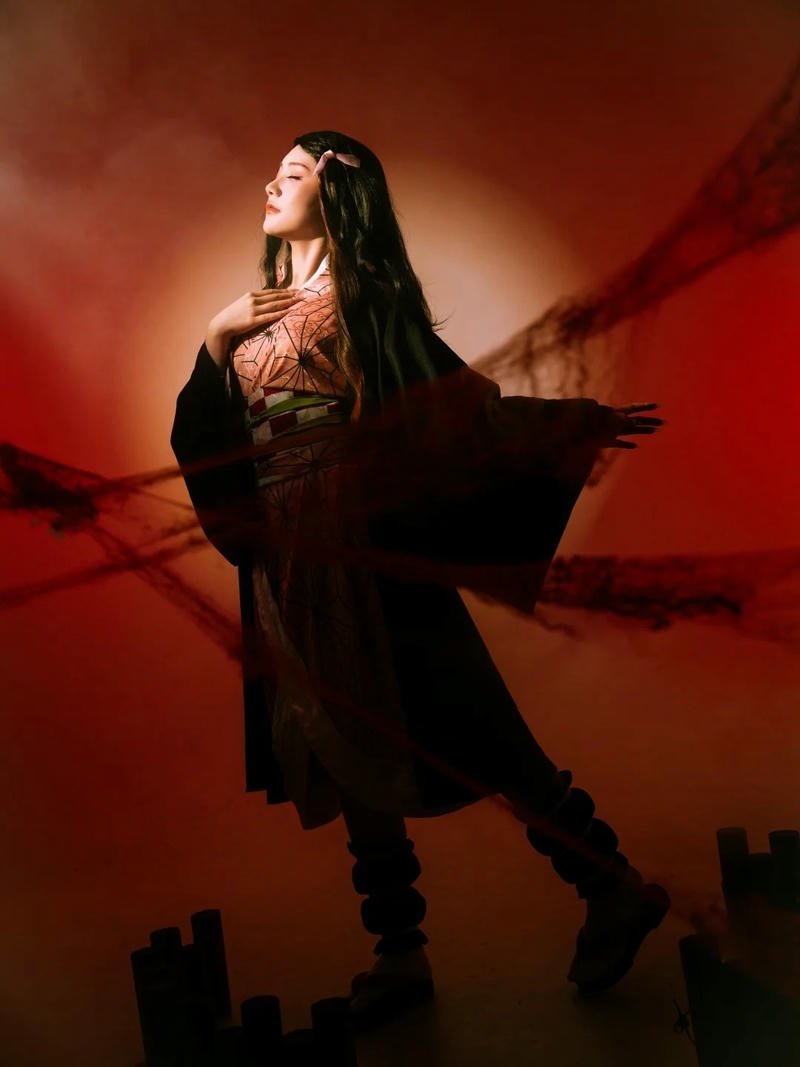 Cosplay nezuko phong cách hóa thân chuẩn nhân vật ấn tượng
