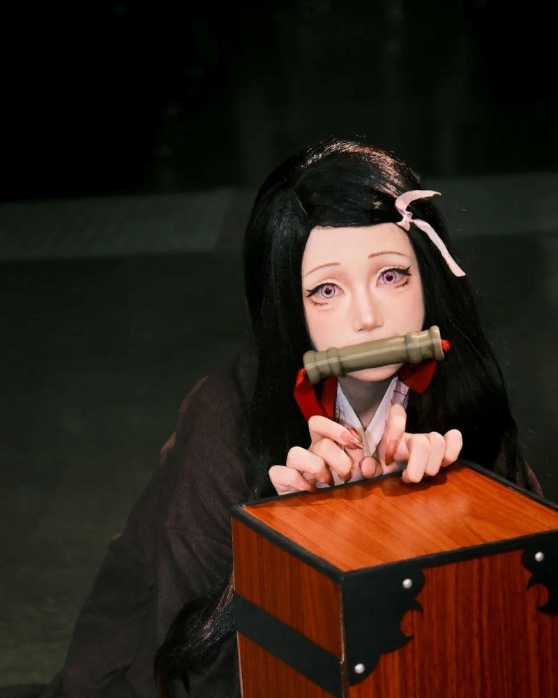 Cosplay nezuko phong thái riêng thể hiện rõ cá tính