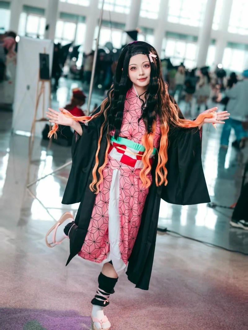 Cosplay nezuko tạo hình đáng yêu pha nét bí ẩn