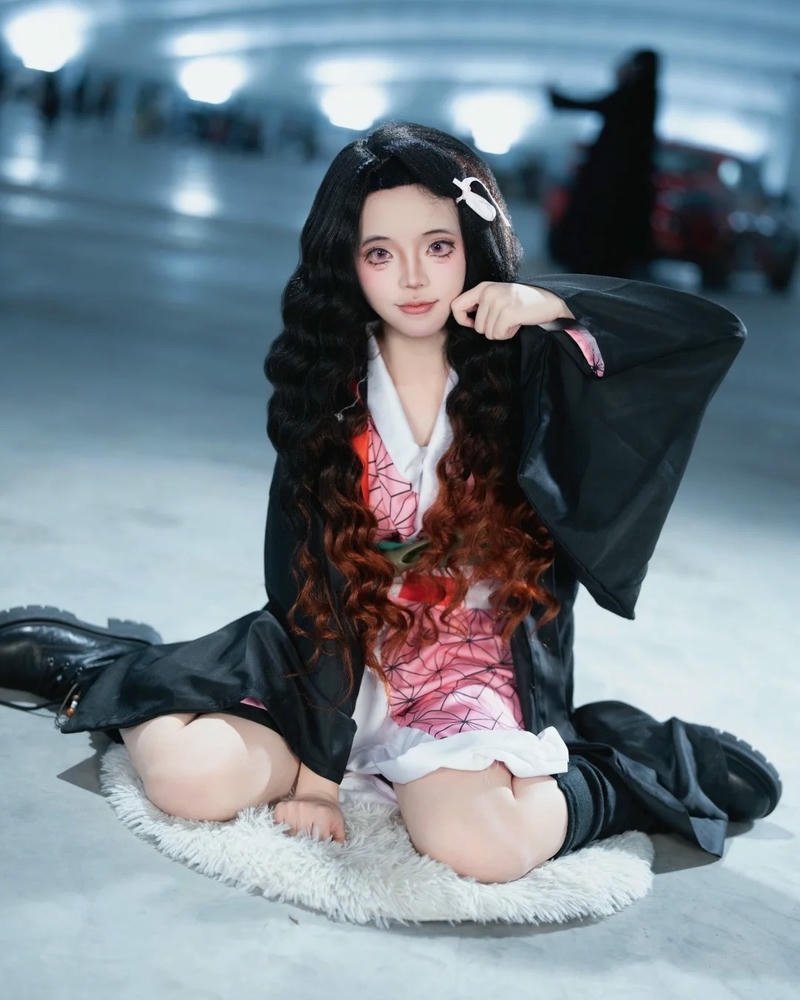 Hóa trang nezuko phong cách dễ thương đầy cá tính riêng