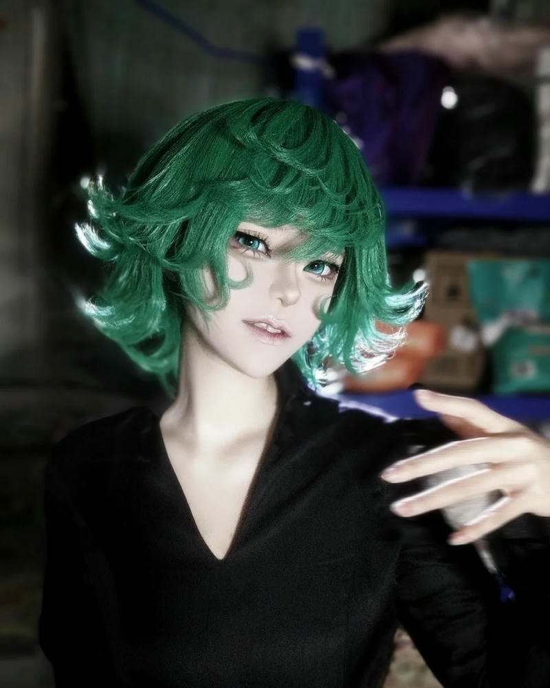 Nhân vật Tatsumaki thể hiện ánh nhìn đầy quyền lực