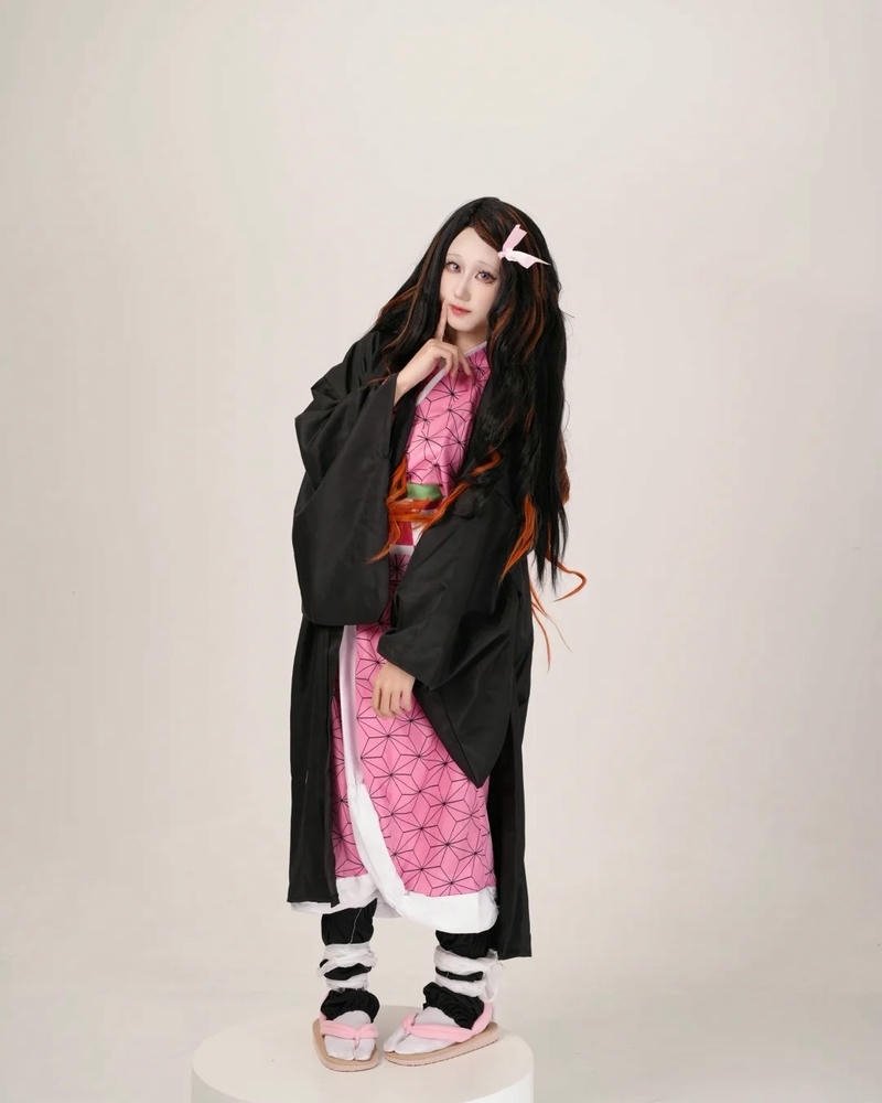 Tạo hình nezuko độc đáo với phong thái mềm mại