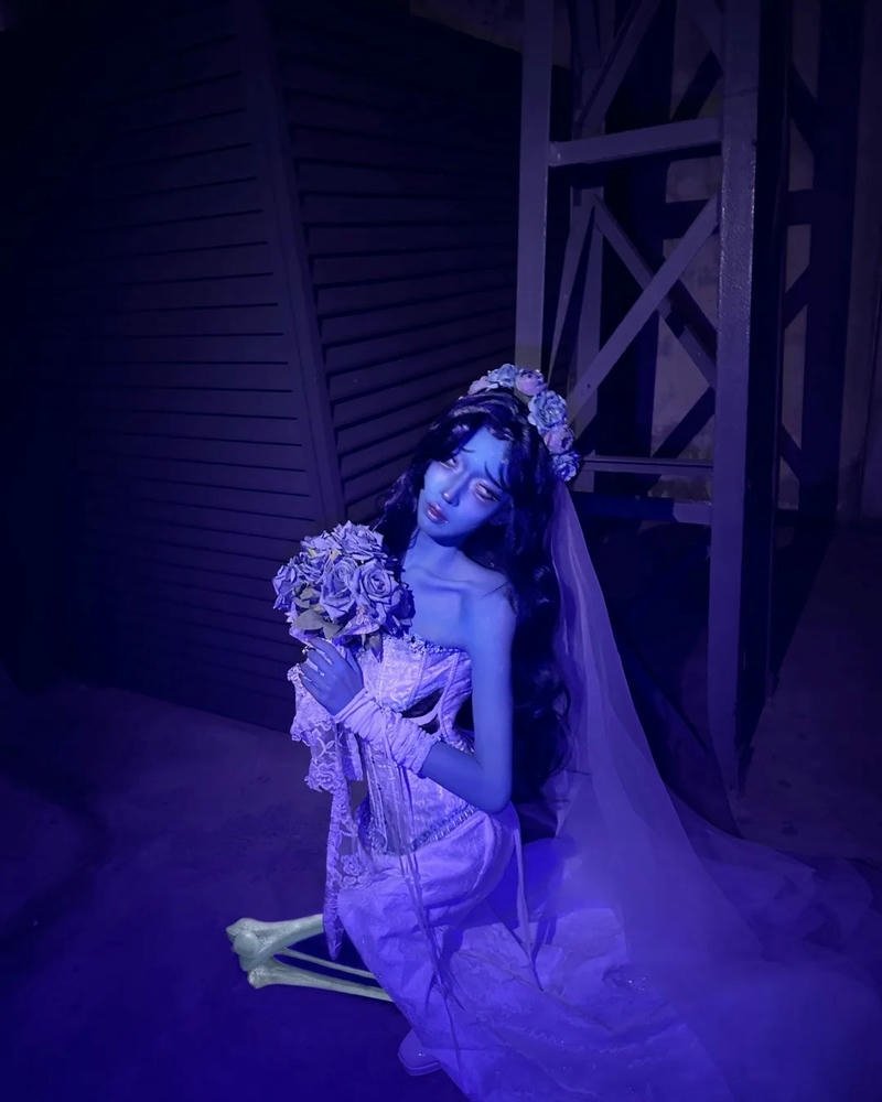 Trang điểm ma nữ mang nét kinh dị đầy sáng tạo