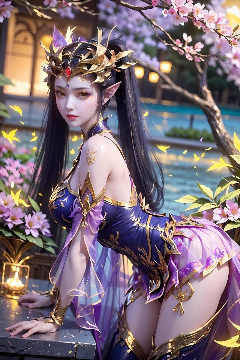 Tử Nghiên gợi dục đầy mê hoặc