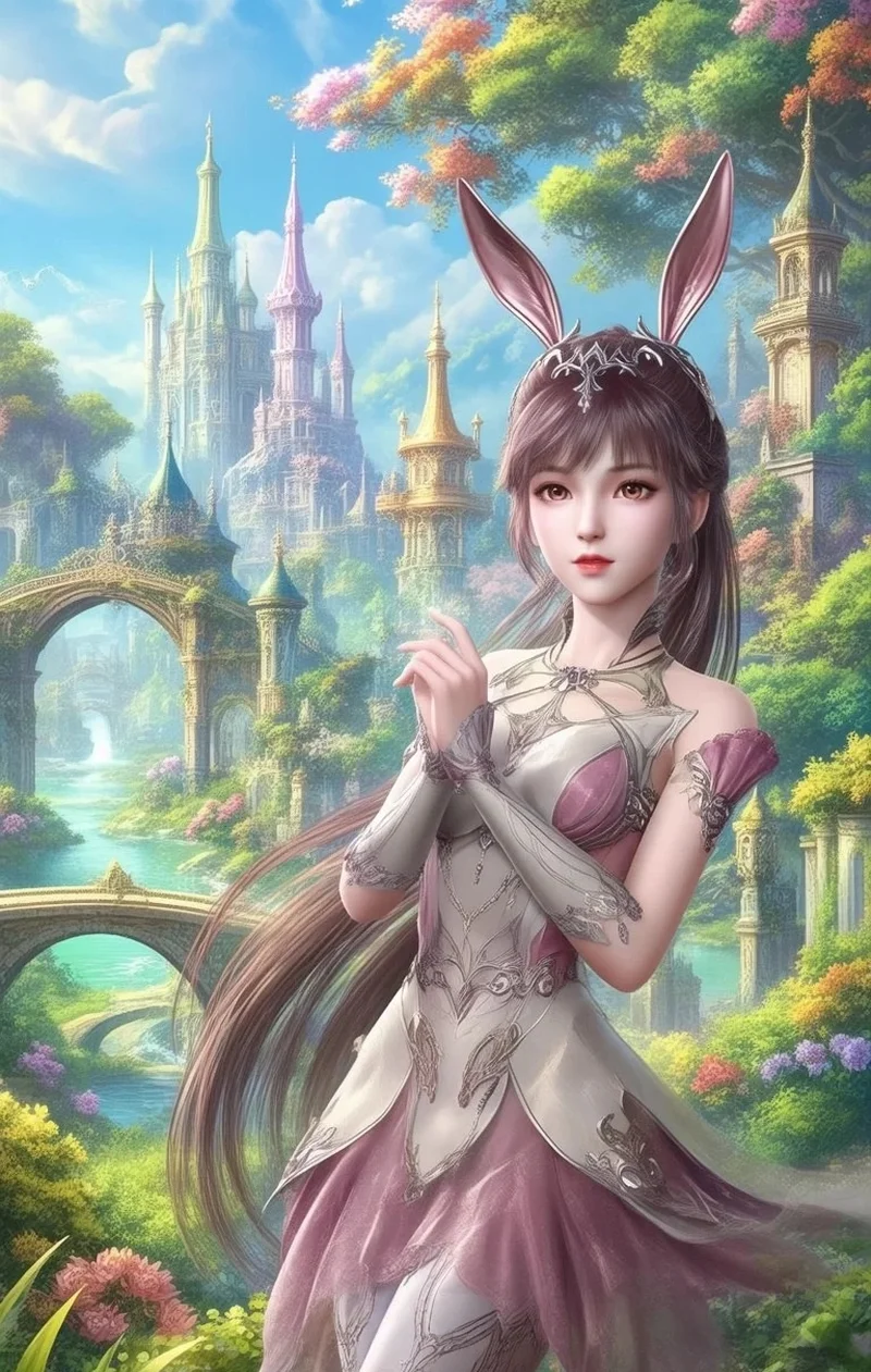 Ảnh Tiểu Vũ phong cách anime dễ thương nổi bật thu hút