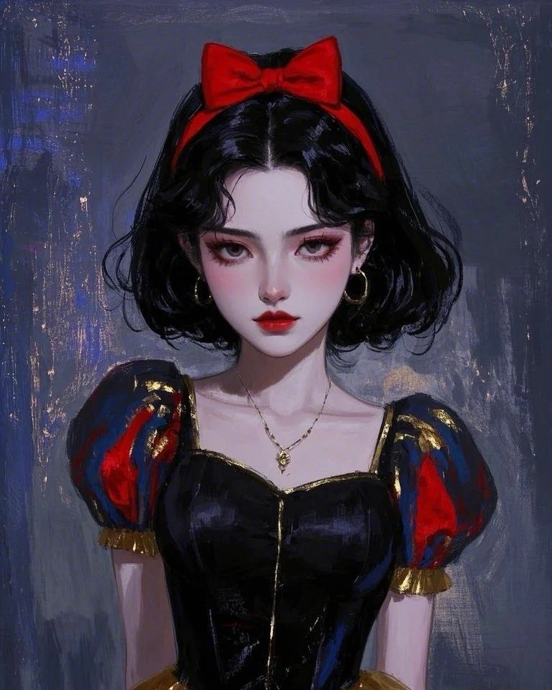 Ảnh anime công chúa lạnh lùng mang nét đẹp sắc sảo