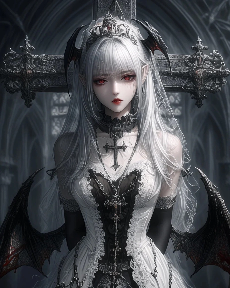 Ảnh anime công chúa lạnh lùng thể hiện sự kiêu hãnh
