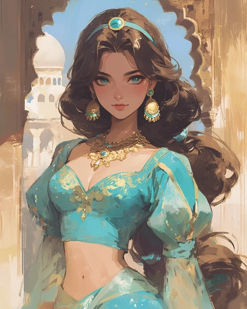 Ảnh anime công chúa lạnh lùng thể hiện thần thái kiêu sa