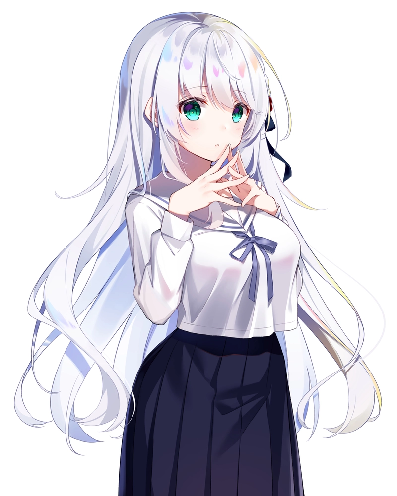 Ảnh anime đời học sinh mang nét đẹp trong sáng
