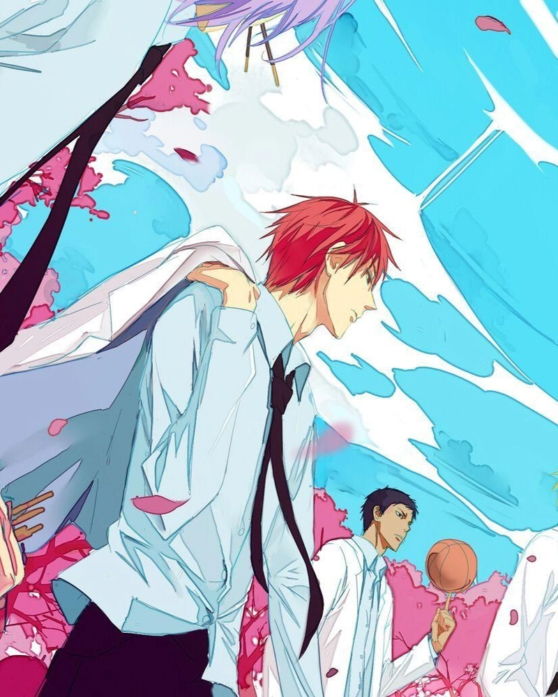 Ảnh anime học đường mang màu sắc tươi sáng và sinh động