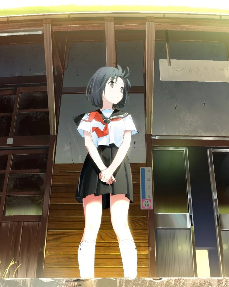 Ảnh anime học đường mang phong cách tươi vui nhẹ nhàng