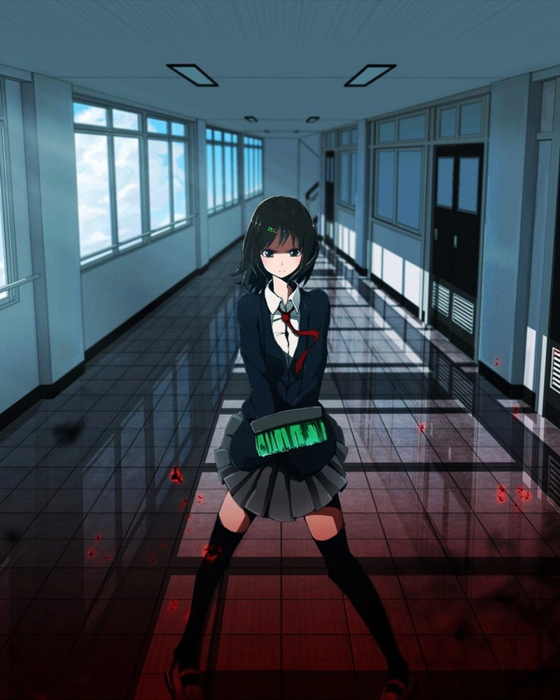 Ảnh anime học đường với biểu cảm sinh động và tự nhiên