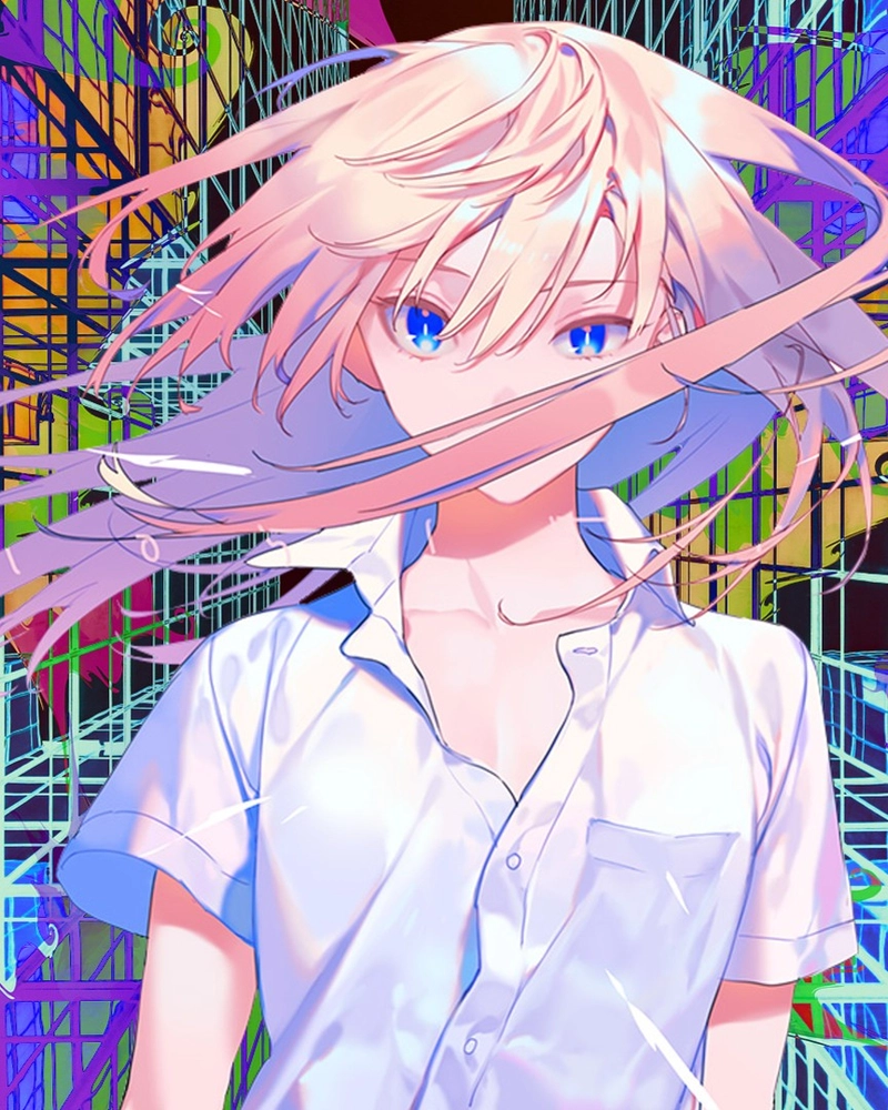 Ảnh anime học sinh mang vẻ đẹp trong trẻo cuốn hút