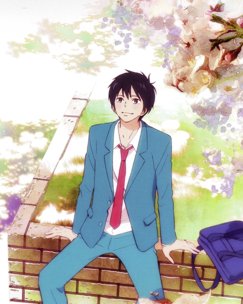Ảnh anime học sinh nam mang vẻ ngoài điển trai cuốn hút