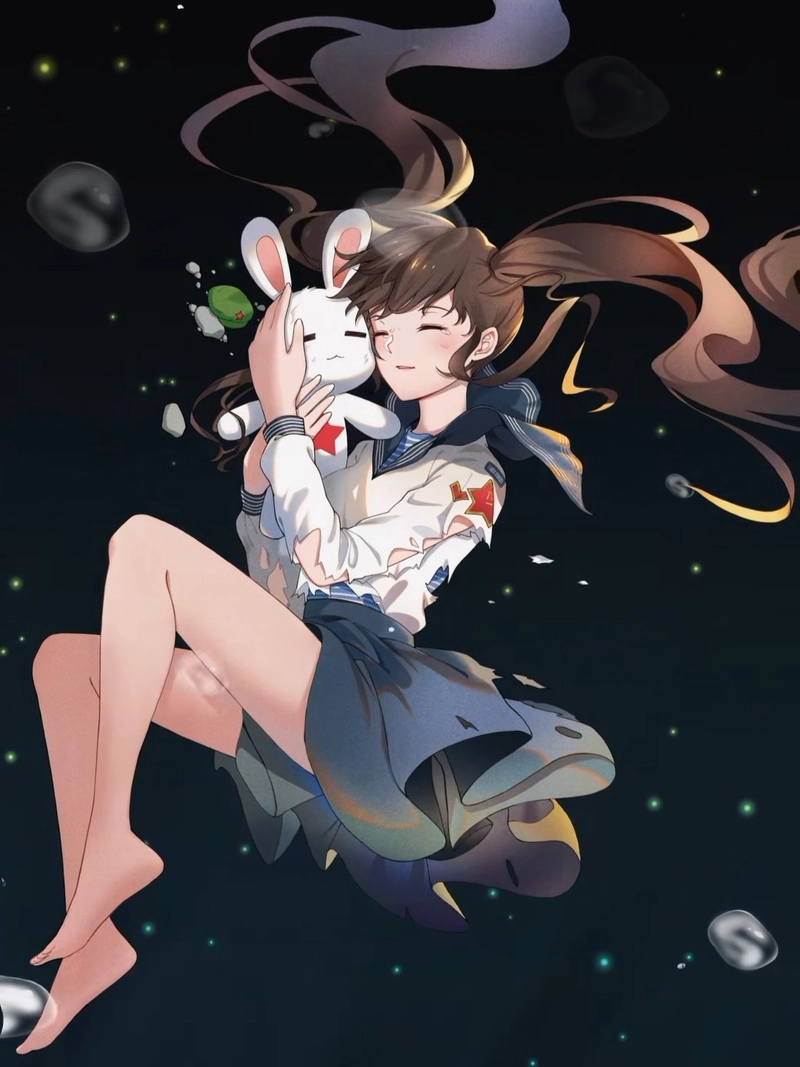 Ảnh anime học trò mang cảm xúc tuổi trẻ sinh động