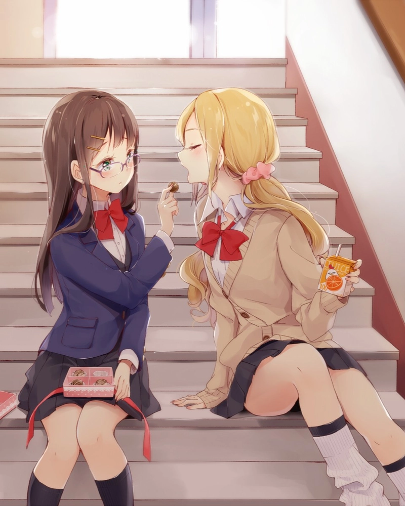 Ảnh anime học trò thể hiện nét đẹp tuổi trẻ