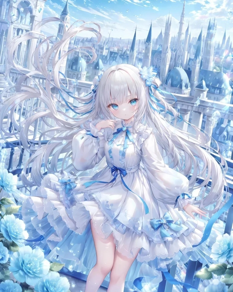 Ảnh anime nàng công chúa lạnh lùng đầy khí chất