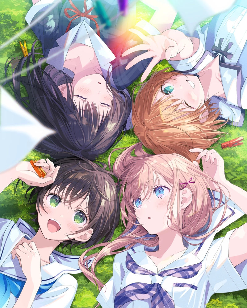 Ảnh anime nữ học sinh thể hiện nét đẹp nhẹ nhàng tự nhiên
