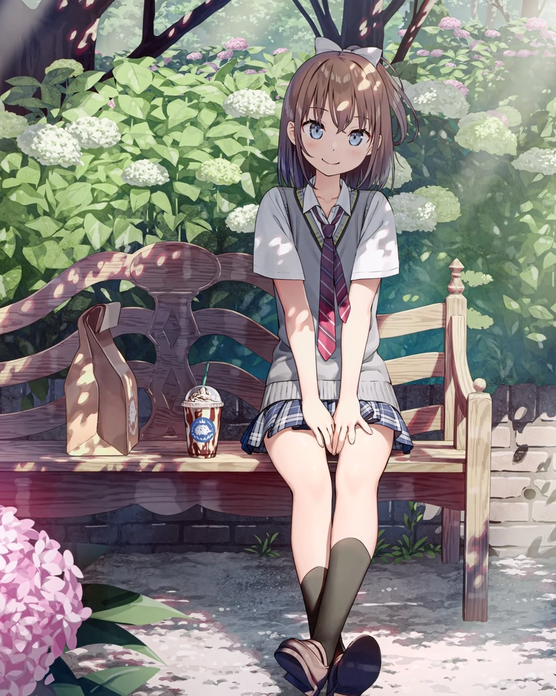 Hình ảnh anime học sinh thể hiện nét đẹp hồn nhiên
