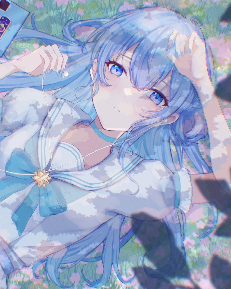 Hình anime học trò mang phong cách giản dị dễ thương