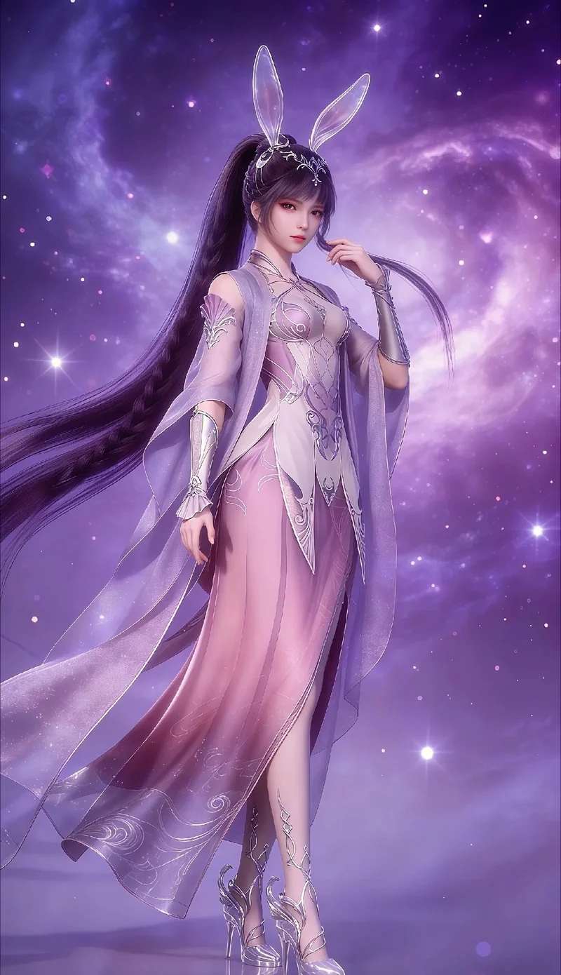 Phong cách anime của Tiểu Vũ mang nét dễ thương cuốn hút
