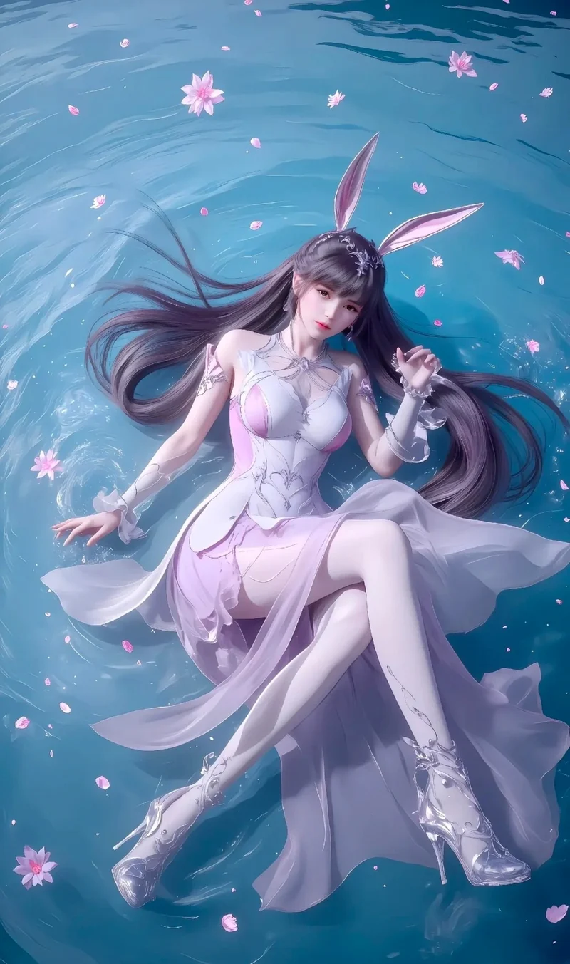Vẻ đẹp trong trẻo của Tiểu Vũ phù hợp người yêu anime