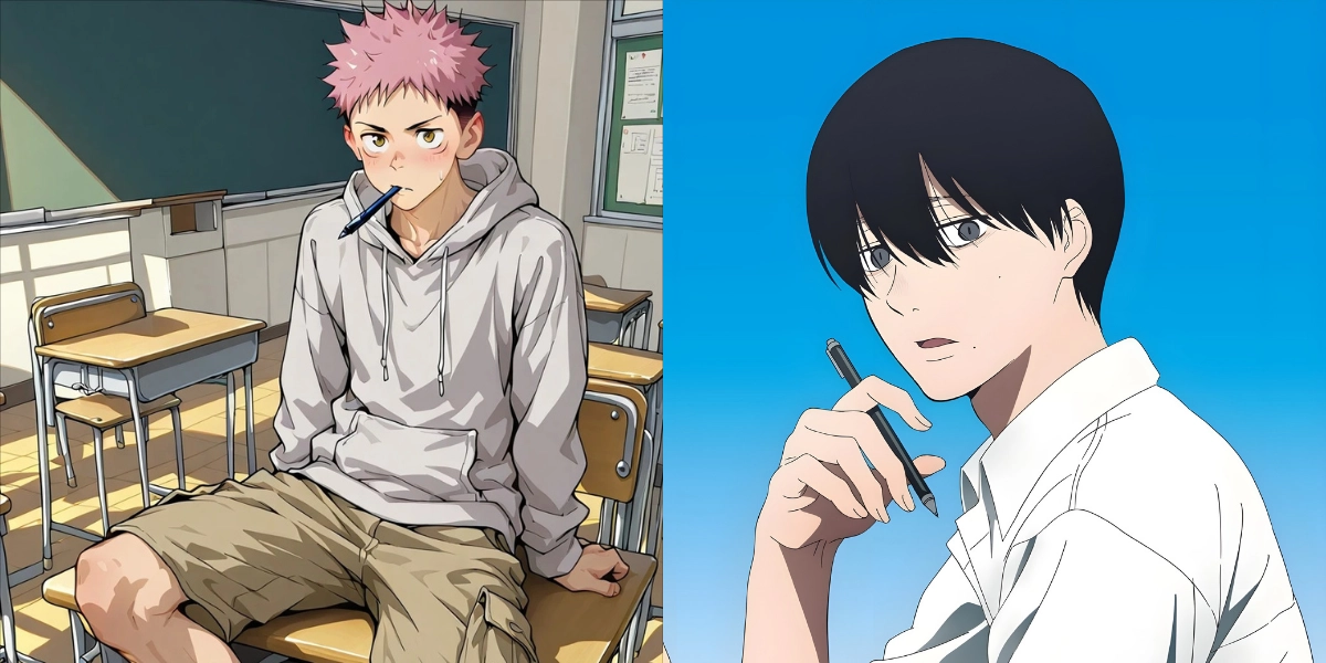 ảnh anime nam học sinh thumbnail