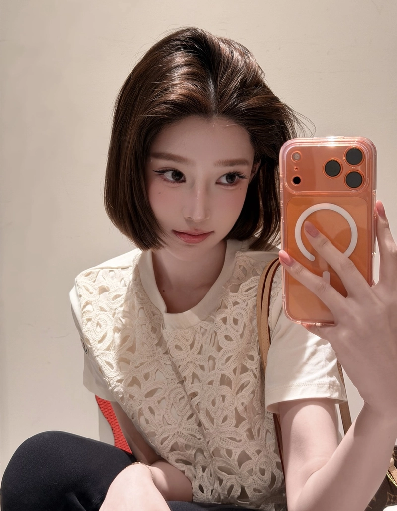 123+ gái xinh Trung Quốc xinh đẹp nổi bật nhan sắc cuốn hút Hình hot girl Trung Quốc tóc ngắn