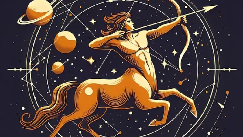 21/12 cung hoàng đạo gì - Hình ảnh biểu tượng cung Nhân Mã với mũi tên