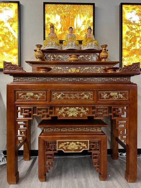 Bàn thờ tam cấp Đát Vàng Nghinh Sơn: Biểu tượng tâm linh Việt