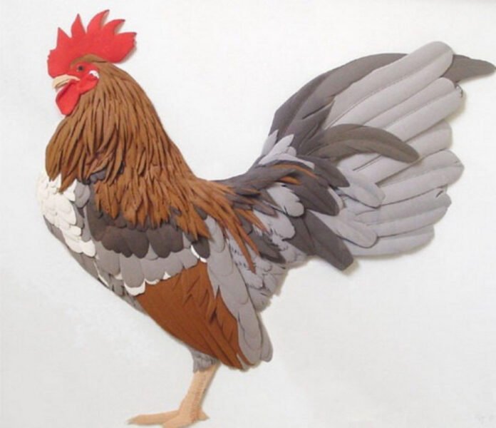 Bức tranh phong thủy hình gà mang ý nghĩa tài lộc cho người tuổi Dậu