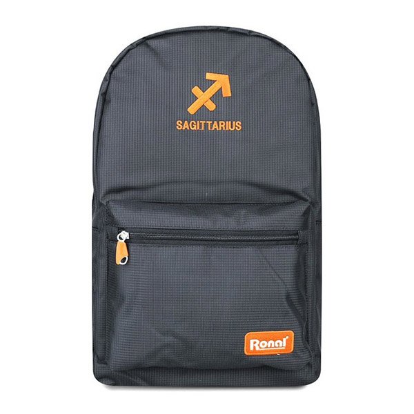 Biểu tượng các cung hoàng đạo màu cam nổi bật trên nền đen, đại diện cho tính cách đặc trưng