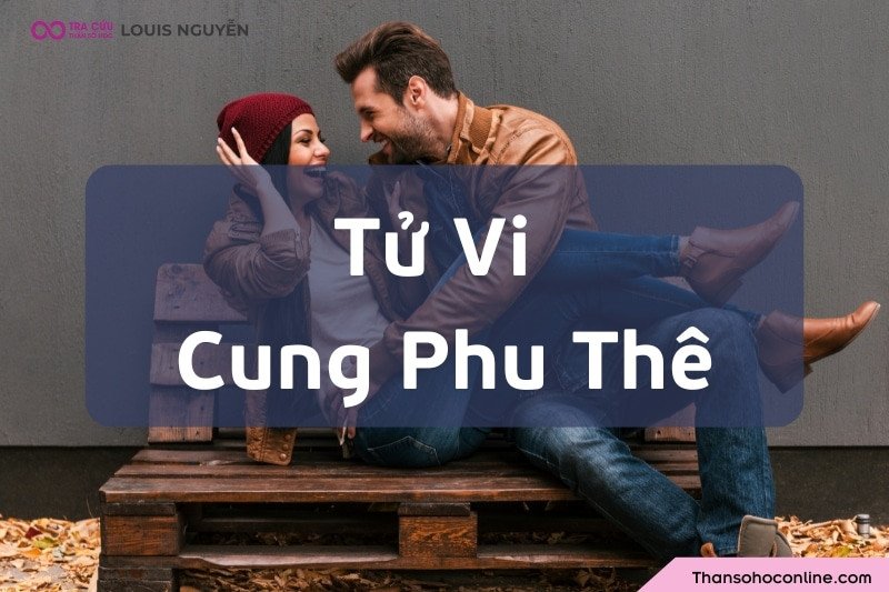Hình ảnh minh họa ý nghĩa sao Tử Vi tại cung Phu Thê trong lá số, biểu thị hôn nhân hạnh phúc và sự hòa hợp vợ chồng.