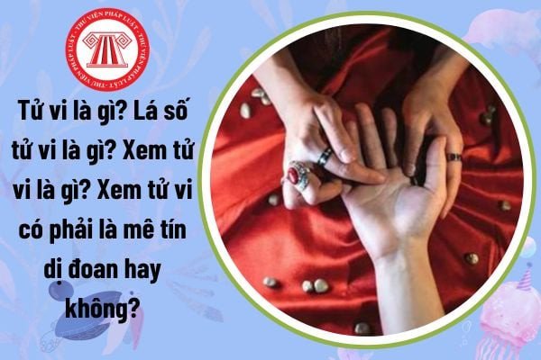 Bảng lá số tử vi với các cung mệnh