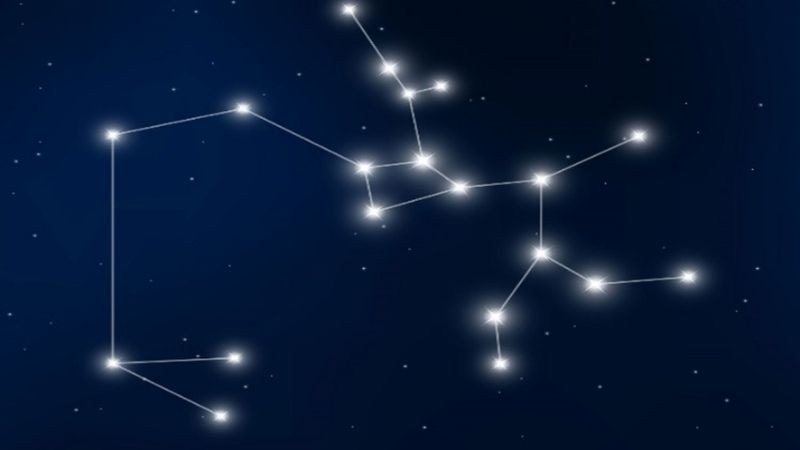 Biểu tượng cung Nhân Mã, một nhân mã giương cung thể hiện tinh thần phiêu lưu và khao khát tri thức của chòm sao này.