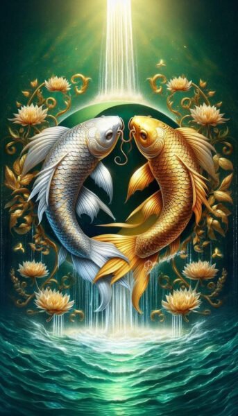 Hình ảnh Song Ngư thể hiện sự chuyển mình từ tính cách hiền lành, mộng mơ sang kiên cường sau tuổi 35