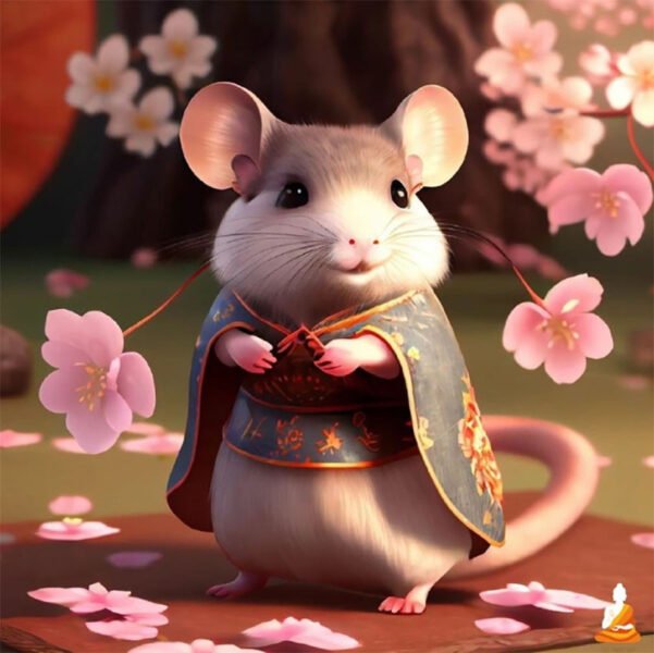 Hình ảnh chuột, con giáp đầu tiên, đại diện cho tuổi Tý trong dự báo tử vi tuần mới