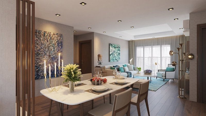 Ảnh chụp một phần showroom Nội thất Kiến Duy