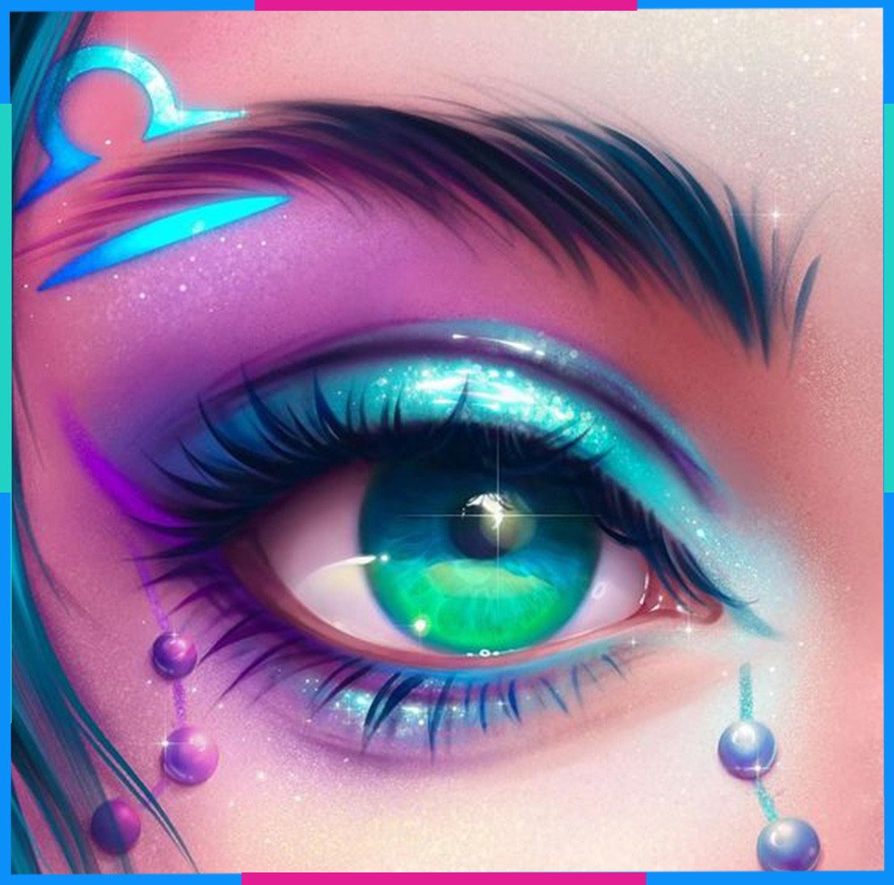 Ánh mắt cuốn hút và thanh thoát của người thuộc cung Thiên Bình, thể hiện sự cân bằng và hòa hợp.