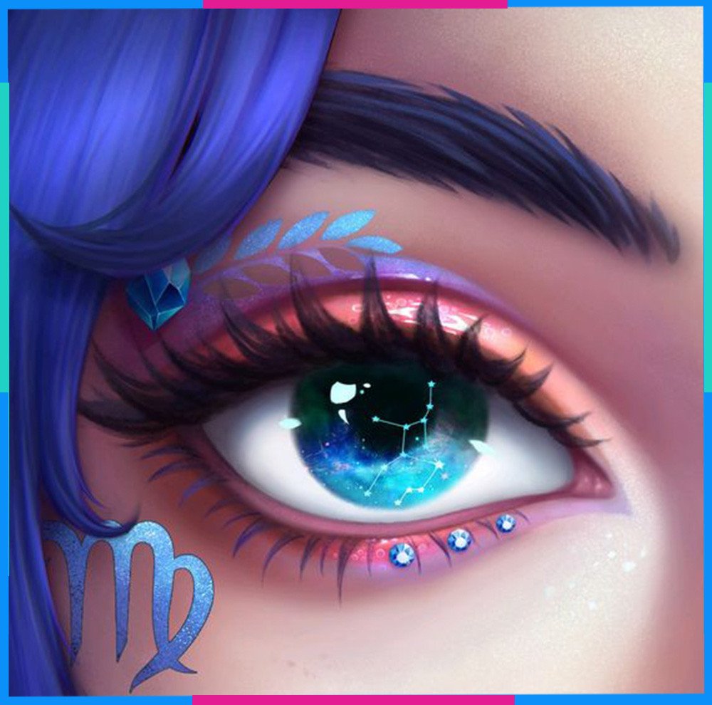 Ánh mắt sáng và lạnh lùng của người thuộc cung Xử Nữ, biểu lộ sự tỉ mỉ và khả năng quan sát sâu sắc.