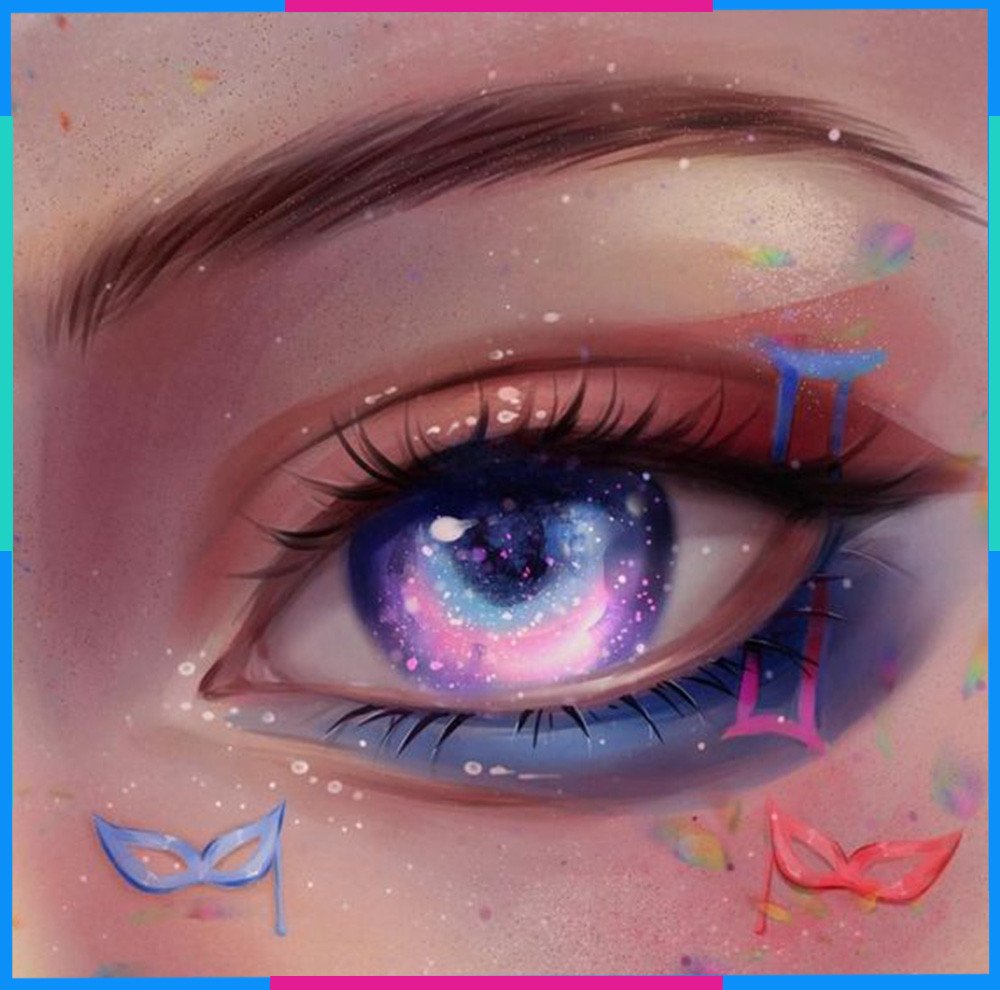 Ánh mắt tinh tế và sắc nét của người thuộc cung Song Tử, thể hiện sự nhanh nhạy và trí tò mò.