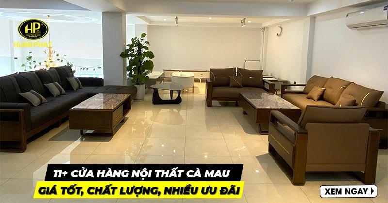 Ảnh minh họa không gian trưng bày nội thất tại Cà Mau