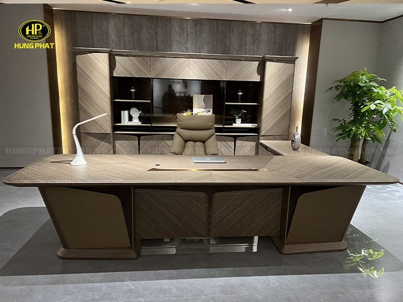 Bàn giám đốc nhập khẩu cao cấp cho văn phòng tại Hà Tĩnh