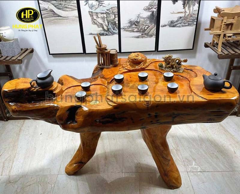 Bàn gỗ xá xị đẹp