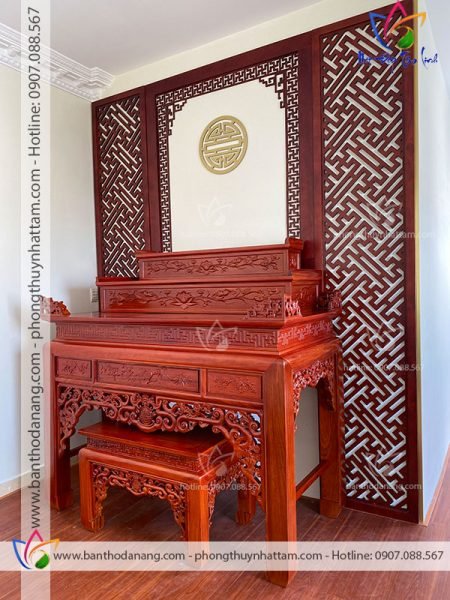Bàn Thờ Tam Cấp Ván Liền: Đỉnh Cao Tâm Linh Gia Tiên