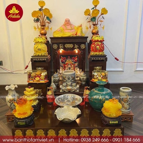Bộ Tam Cấp Thần Tài: Hướng Dẫn Chọn Và Bày Trí Chuẩn Phong Thủy