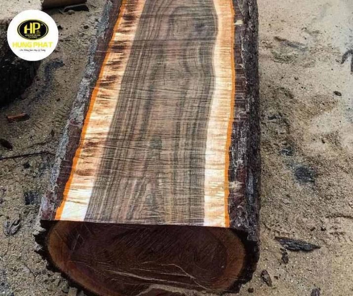 Bàn trà gỗ vuông óc chó sang trọng