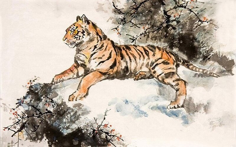 Bảng màu sắc phong thủy tương hợp cho tuổi Mậu Dần 1998 mệnh Thổ, bao gồm vàng và nâu đất